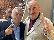 Черчесов встретился с премьер-министром Венгрии Виктором Орбаном на футболе