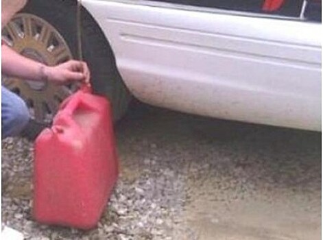 Курские автомобилисты жалуются на похитителей бензина