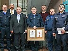 Спасатели и пожарные столицы получили медали от МЧС Абхазии