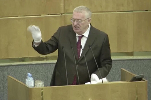 Депутаты ЛДПР пришли на заседание в белых перчатках, как у Елизаветы II