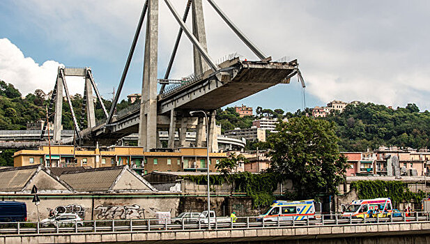 Обслуживающая мост в Генуе компания обязалась его восстановить