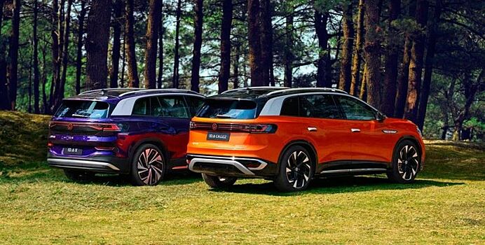 Volkswagen представил трехрядный электрокроссовер ID.6