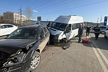 В Уфе в ДТП с участием 11 машин пострадали 3 человека