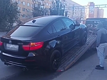 Полицейские остановили волгоградца на BMW с белорусскими номерами