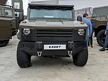 В столице представили бронеавтомобиль «Кадет»