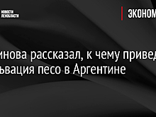 Перминова рассказал, к чему приведет девальвация песо в Аргентине