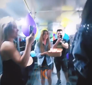 День рождения в трамвае отметила жительница Краснодара