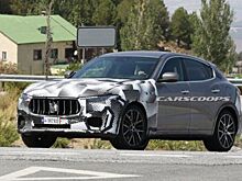 На испытания вывели внедорожник Maserati Levante