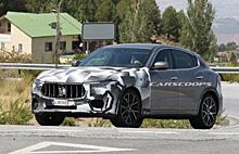 На испытания вывели внедорожник Maserati Levante