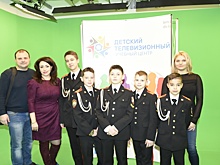 Кадеты из Кузьминок посетили детский учебный телевизионный центр