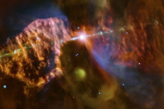 Астрономы впервые поймали момент, когда смерть звезды рождает новую