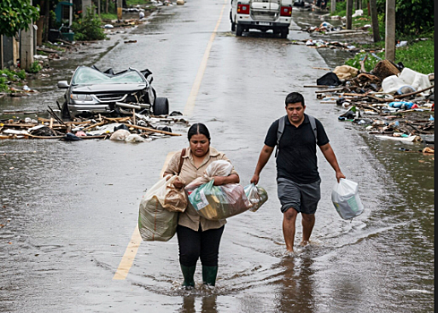 Новосибирский турист заблокирован наводнением в отеле Таиланда