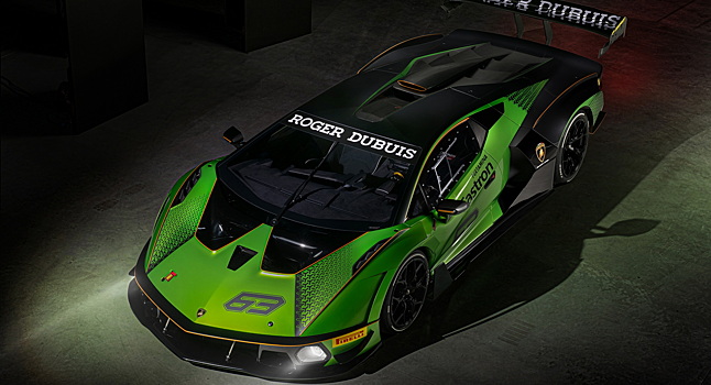 Lamborghini демонстрирует Essenza SCV12 с каркасом безопасности из углеродного волокна