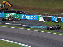 Норрис выиграл спринт Формулы-1 в Бразилии, Пиастри попал в аварию, Ферстаппен вне топ-3