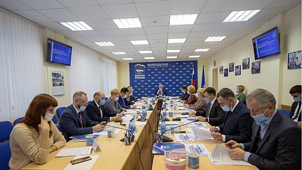 В Вологодской области определены координаторы проектов «Единой России»