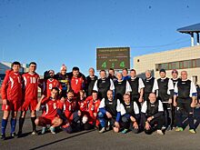 Красноярские журналисты сыграли в Ачинске против местных чиновников в футбол