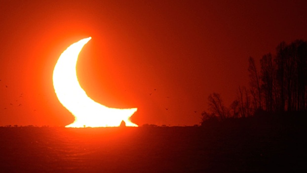 Спрятанное Солнце: как следили за «частичным затмением» в разных точках мира