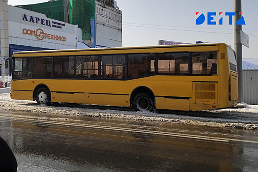 Полиция разыскивает водителя автобуса, скрывшегося с места ДТП