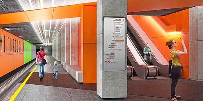 Оформление станции "Нижегородская" будет одним из самых ярких в московском метро