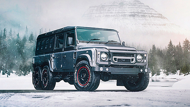 Шесть колес и девять мест уникального Land Rover Defender
