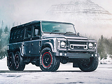 Шесть колес и девять мест уникального Land Rover Defender