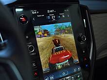 В автомобилях появились игры на Android