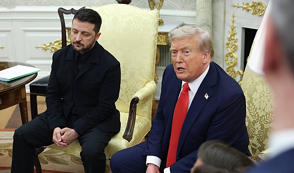 На Украине сообщили о переговорах Трампа и Зеленского за закрытыми дверями