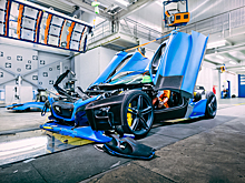 Гиперкар за два миллиона евро разбивают в краш-тесте