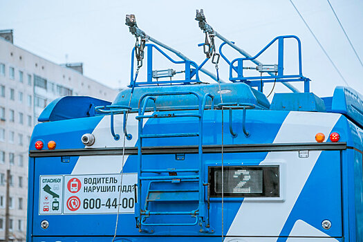 В Северной столице на линию вышли уникальные троллейбусы