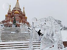 Во время фестиваля ангелов и архангелов в Ижевске появится около 30 ледяных скульптур