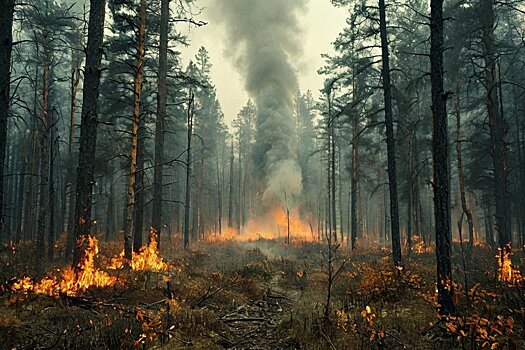 В России потушили 11 лесных пожаров за сутки