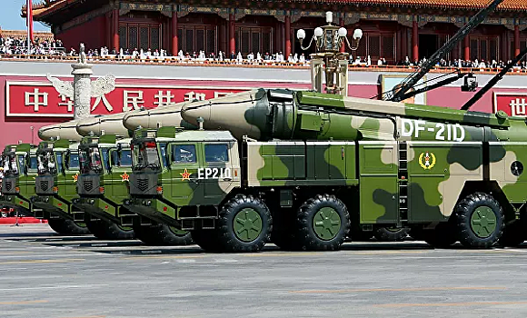 Китай сравнил свой ядерный арсенал с американским