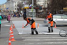 Дорожную разметку около всех нижегородских школ нанесут к 1 сентября