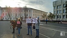 Жители взорвавшегося в Ярославле дома вышли на пикеты к правительству