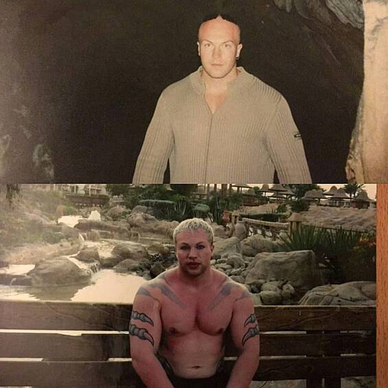 Когда-то давно Шпак выглядел иначе.