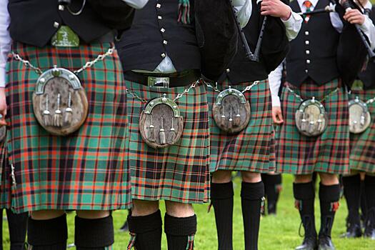 Почему шотландские мужчины любят носить килт