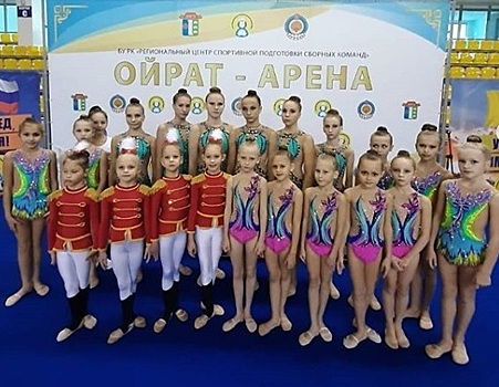 Выселковские гимнастки стали призёрами первенства Республики Калмыкия