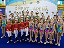 Выселковские гимнастки стали призёрами первенства Республики Калмыкия