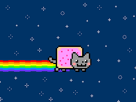 Знаменитую GIF-картинку с котом Nyan Cat выставили на аукцион