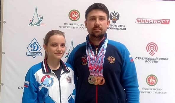Волгоградец взял три награды на чемпионате страны по стрельбе