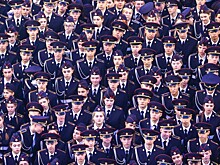 Курсанты и кадеты Колледжа полиции в Москве принесли свои первые клятвы. Церемония прошла в Музее Победы