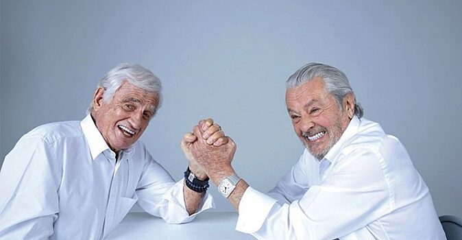 Жан-Поль Бельмондо и Ален Делон дружат уже 60 лет