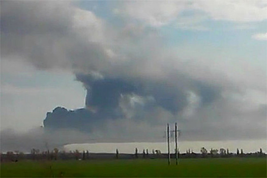 Пожар на полигоне в Ростовской области полностью потушен