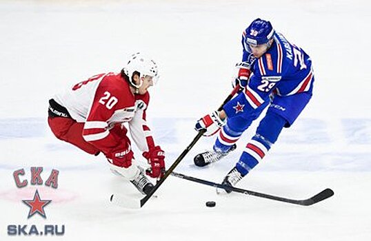 СКА обыграл "Витязь" в первом матче плей-офф КХЛ