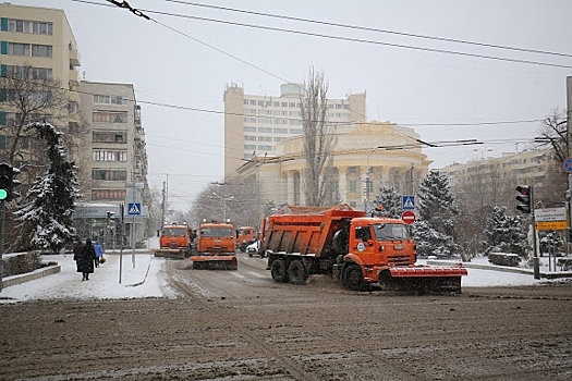 Дорожные службы Волгограда готовы к ухудшению погоды