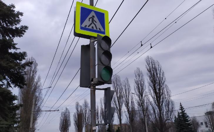 В Курске из-за отключения света не работают светофоры