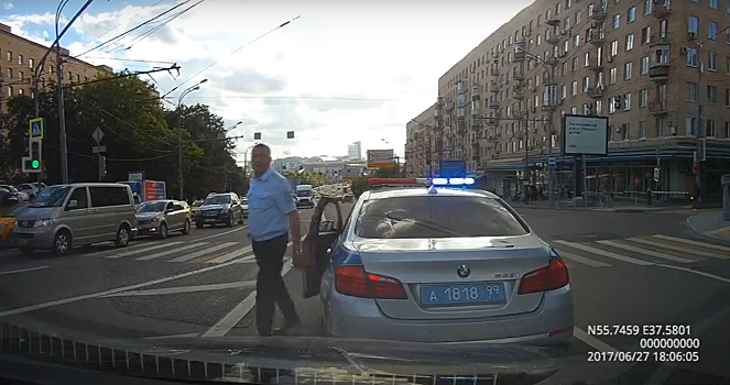 Гаишник на BMW поплатился за свою дерзость