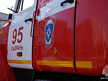 В Сызрани 9 октября вспыхнул заброшенный дом