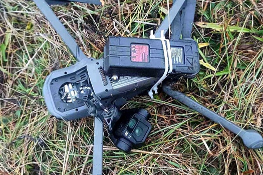 Российские разведчики посадили украинский дрон на краснолиманском направлении