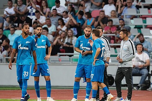 Стал известен стартовый состав "Зенита" на ответный матч квалификации Лиги Европы